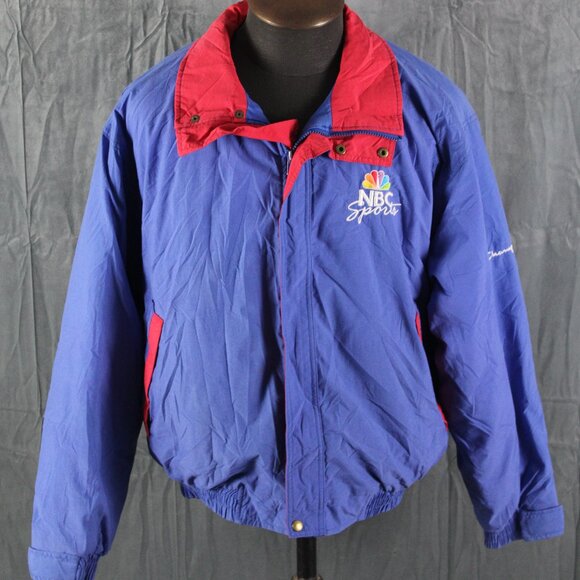 Vintage Winter Jacket - NBC Sports Tailored by Champion - Men's Large - Picture 1 of 11